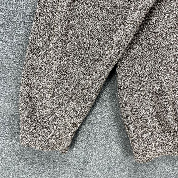 The Foundry Sweater Mens 2XL Tall Brown 1/4 Zip Long Sleeve Heather Pullover - Picture 5 of 16